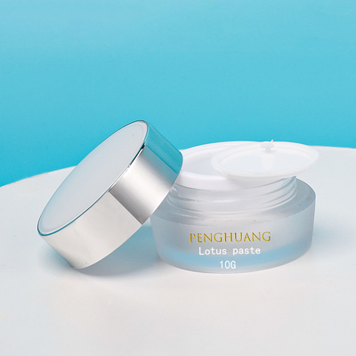 Do frasco acrílico plástico do vidro do creme de cara do olho dos cuidados com a pele cosméticos vazios que empacotam 10g