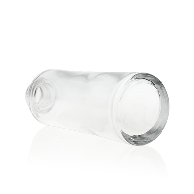 impressão líquida da tela da garrafa da fundação 50ml com tampão claro