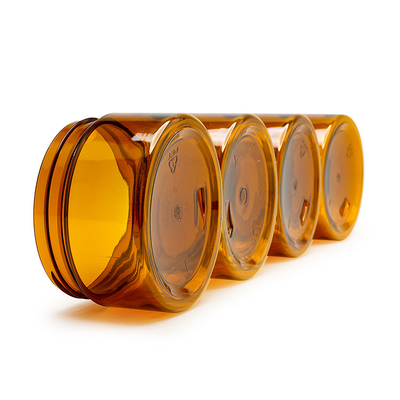 Frasco do empacotamento plástico de Skincare com os frascos de creme cosméticos das tampas 100g do parafuso