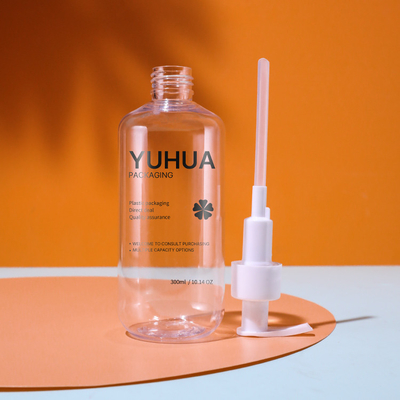 o champô do ANIMAL DE ESTIMAÇÃO de 250ml 300ml 500ml engarrafa a garrafa plástica clara do pulverizador com bomba