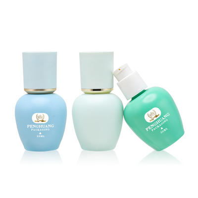 garrafa de vidro geada vazia feita sob encomenda luxuosa do conta-gotas do soro da garrafa de óleo 30ml essencial da garrafa de vidro por atacado da fundação 30ml