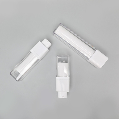 O empacotamento plástico mal ventilado transparente engarrafa 15ml 30ml 50ml