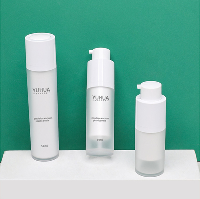 Forma redonda clara plástica das garrafas 15ml 30ml 50ml do empacotamento de FDA
