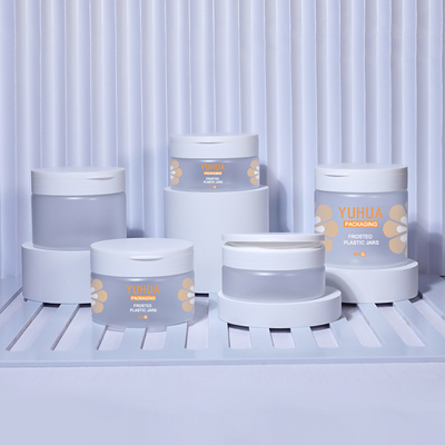 Empacotamento cosmético plástico reciclado dos frascos 480g Skincare do empacotamento do ANIMAL DE ESTIMAÇÃO