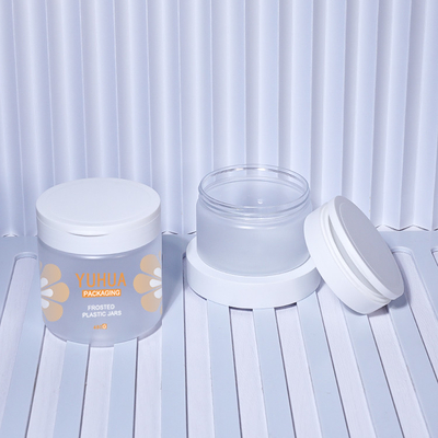 Empacotamento cosmético plástico reciclado dos frascos 480g Skincare do empacotamento do ANIMAL DE ESTIMAÇÃO