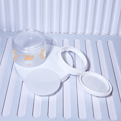 180g 240g 300g Logotipo personalizado Embalagem de plástico Cremas de frascos para manteiga corporal Creme facial