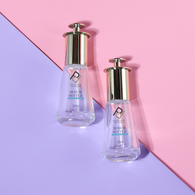 o soro de vidro do conta-gotas da imprensa de 30ml 1OZ engarrafa o carimbo quente