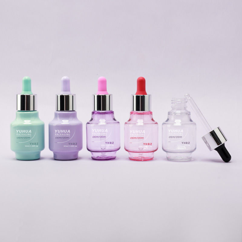 Frascos conta-gotas de soro com capacidade de 50ml com serigrafia/estampagem a quente/rotulagem personalizadas Tempo de impressão 15-20 dias