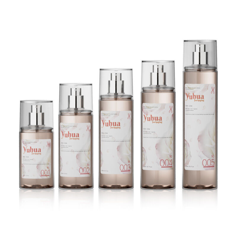 Frasco de loção de plástico com impressão de tela de seda perfeito para shampoo, desinfetante de mãos e embalagens de cuidados pessoais