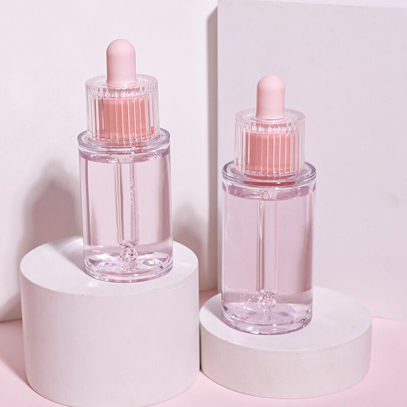 Frascos conta-gotas de soro com várias opções de capacidade, adequados para produção em pequenos lotes e necessidades de embalagem em larga escala