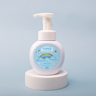 Garrafa de bomba de espuma ecológica Garrafa de plástico de limpeza facial de 300 ml