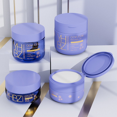 100g 200g frascos de embalagem de plástico frascos de plástico cosméticos ecológicos com tampa