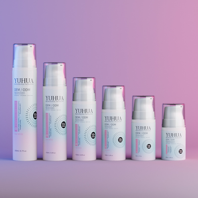 Frasco Redondo de Loção, Shampoo, Plástico, Frasco de Espuma para Limpeza Facial