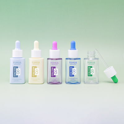 Impressão do Logotipo Frascos Conta-Gotas de Soro PET 50ml para Óleos Essenciais e Cuidados com a Pele