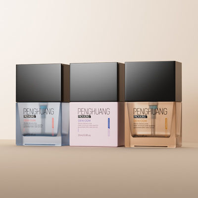 Embalagem de Skincare com Design Personalizado Transparente e Capacidade de 25ml para Produtos