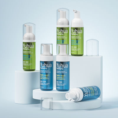 Gela de chuveiro espuma de bomba de garrafa garrafas gratuitas podem ser fornecidas Design à prova de vazamento fácil de reabastecer recipiente ideal para banheiro e viagens