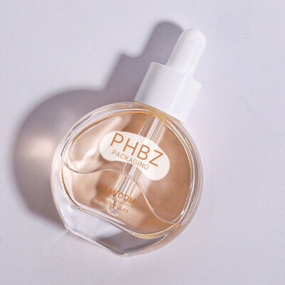 SGS Certified Oil Serum Bottle 30ml Capacidade perfeita para óleos essenciais Cuidados da pele Serum Embalagem à prova de vazamento e reutilizável