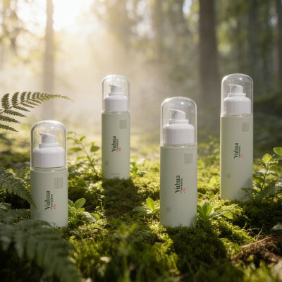 Embalagens Plásticas para Garrafas com Logotipo Personalizado em Vários Tamanhos com Prevenção de Derramamento para Uso Cosmético