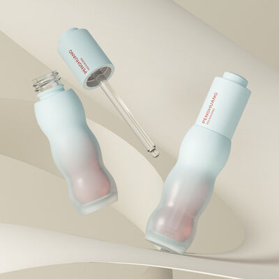 Bottle de vidro de óleo de máquina automática com design e capacidade de transporte aéreo por mar perfeito para embalagens industriais