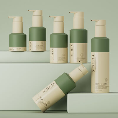 Frasco pulverizador compacto e de plástico, perfeito para loções cosméticas, cremes, séruns capilares e óleos, com fecho de tampa de rosca seguro