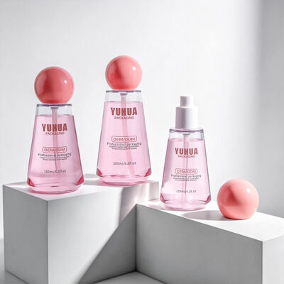 Frasco de Loção de Plástico Durável com Fecho de Tampa de Rosca Seguro Ideal para Loções Cosméticas, Cremes, Séruns Capilares e Óleos Adequado para Todos os Tipos de Pele