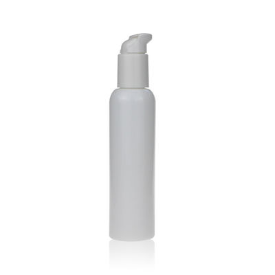 Garrafa branca semi opaca de 120ml Opal Glass Bottle Lotion Pump