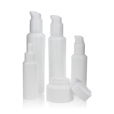 garrafa da bomba de 30ml 50ml 100ml Opal Glass Bottle Refillable Ceramic