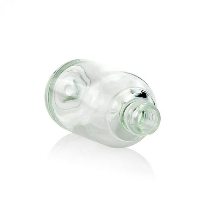 Cosméticos plásticos claros da garrafa da venda quente 15ML PETG em volta da garrafa extravagante do soro do olho do conta-gotas