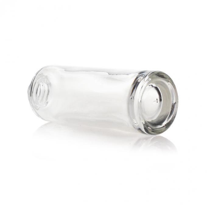 o círculo do espaço livre 30ml dá forma à garrafa líquida de vidro da fundação com bomba e tampão