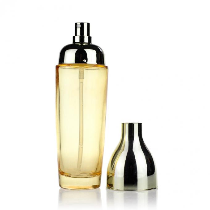 As garrafas de vidro luxuosas da loção ajustaram frascos de creme de vidro personalizados gostam do grupo de empacotamento cosmético do recipiente