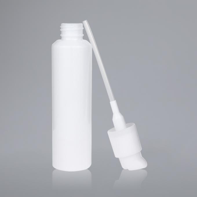grupo da garrafa de 30ml 50ml 100ml Opal White Ceramic Glass Pump para o cosmético