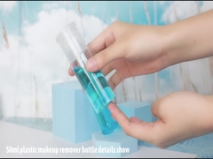 garrafa de empacotamento da remoção da composição de 50ml/60ml PET+PP com o tamanho do samll da bomba de imprensa fácil realizar-se