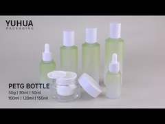 Frasco de soro cosmético PETG 50ml Frasco e pote com logotipo personalizado para cuidados com a pele