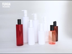 Botão de Shampoo PET Redondo 200 ml 250 ml 300 ml