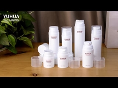 Logo Cylinder personalizado PP limpa a garrafa da bomba para o empacotamento cosmético