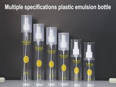 ODM/OEM aceita garrafa de pulverização de plástico com padrão de pulverização de névoa fina e serviço de personalização de logotipo