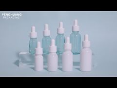 Frasco de vidro conta-gotas de óleo